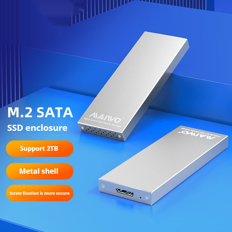 USB30 Solid State Hard-disk Cartridge NGFF Interface To USB30 All Aluminum Alloy SSD