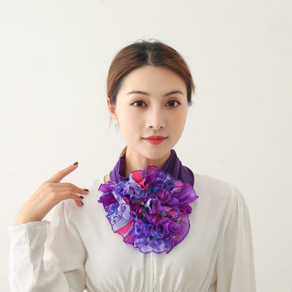 Women's bib scarf