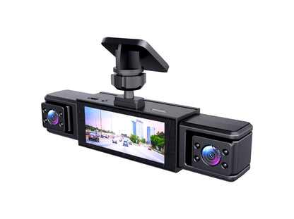 1080P High-definition Driving Recorder With Four Lenses, High-definition Night Vision, Front, Back, Left, Right Recording