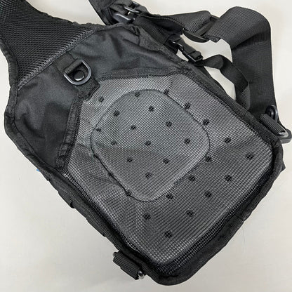 WORLD FAMOUS SPORTS Tactical Sling Travel Size Pack Padded Black TB-411-BLACK