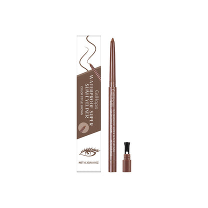 Color Eyeliner Daily Lasting Non-Fading Glue Eyeliner Smooth Smooth Eye Makeup Natural Color