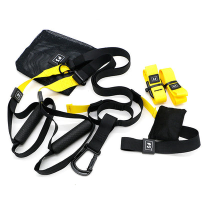 Suspension Training Strap - Adjustable, Wall Mount, Professional (TRX-style)