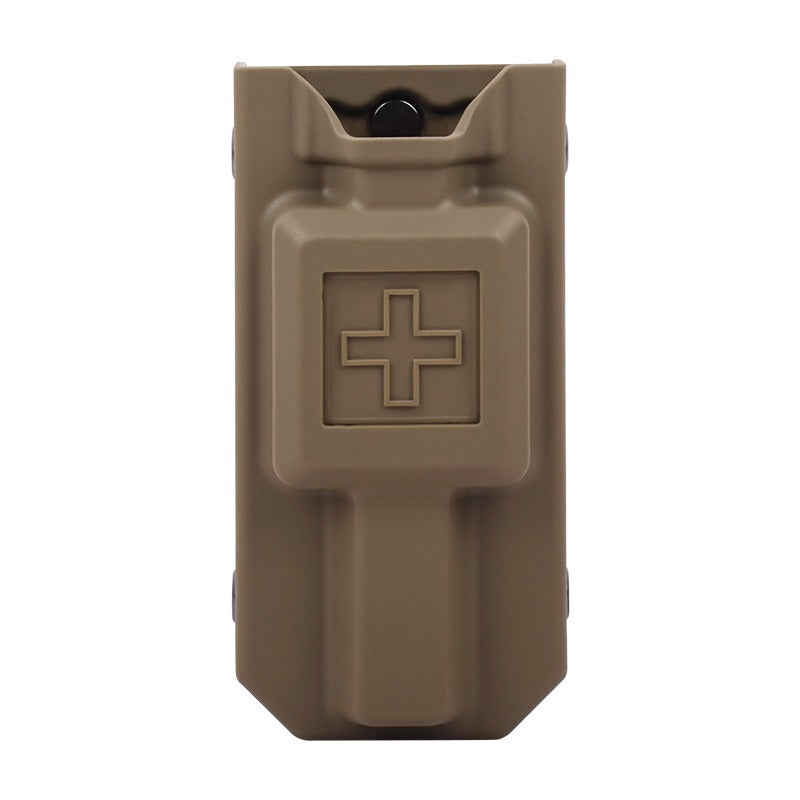 Outdoor Tactical Medical Box EMT Tourniquet Storage Box Nylon Multi-Function Molle Quick Pull Box