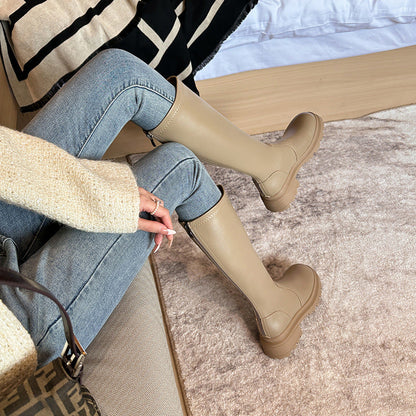 Ankle Boots With A Hidden Heel For Petite Women