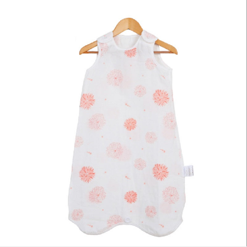 Baby Cotton Double Gauze Printed Vest