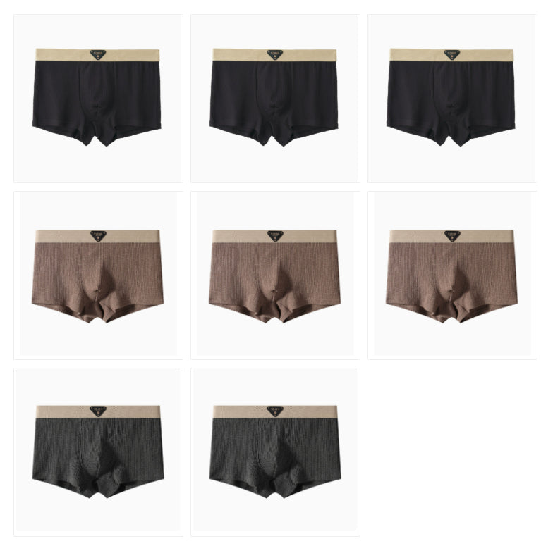 Mens Boxer Briefs Breathable And Antibacterial
