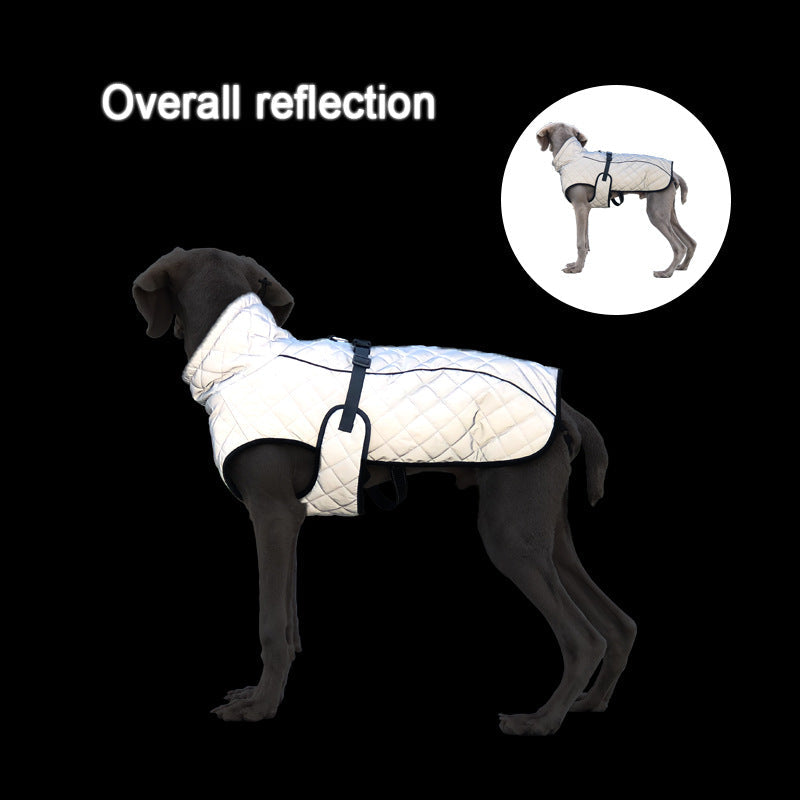 Pet Clothing Full-body Reflective Tactical Jacket For Dogs