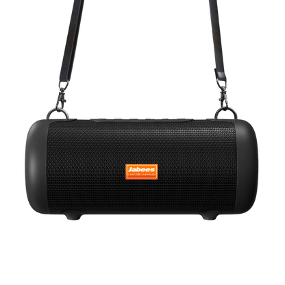 WHALE Portable Bluetooth Outdoor Speaker with Shoulder Strap – IPX7 Waterproof Wireless Sound System