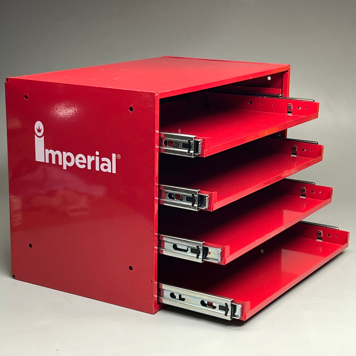 IMPERIAL Steel Equipment Rack 21.25"x15.5"x12.5" Red 310B-17-S1181