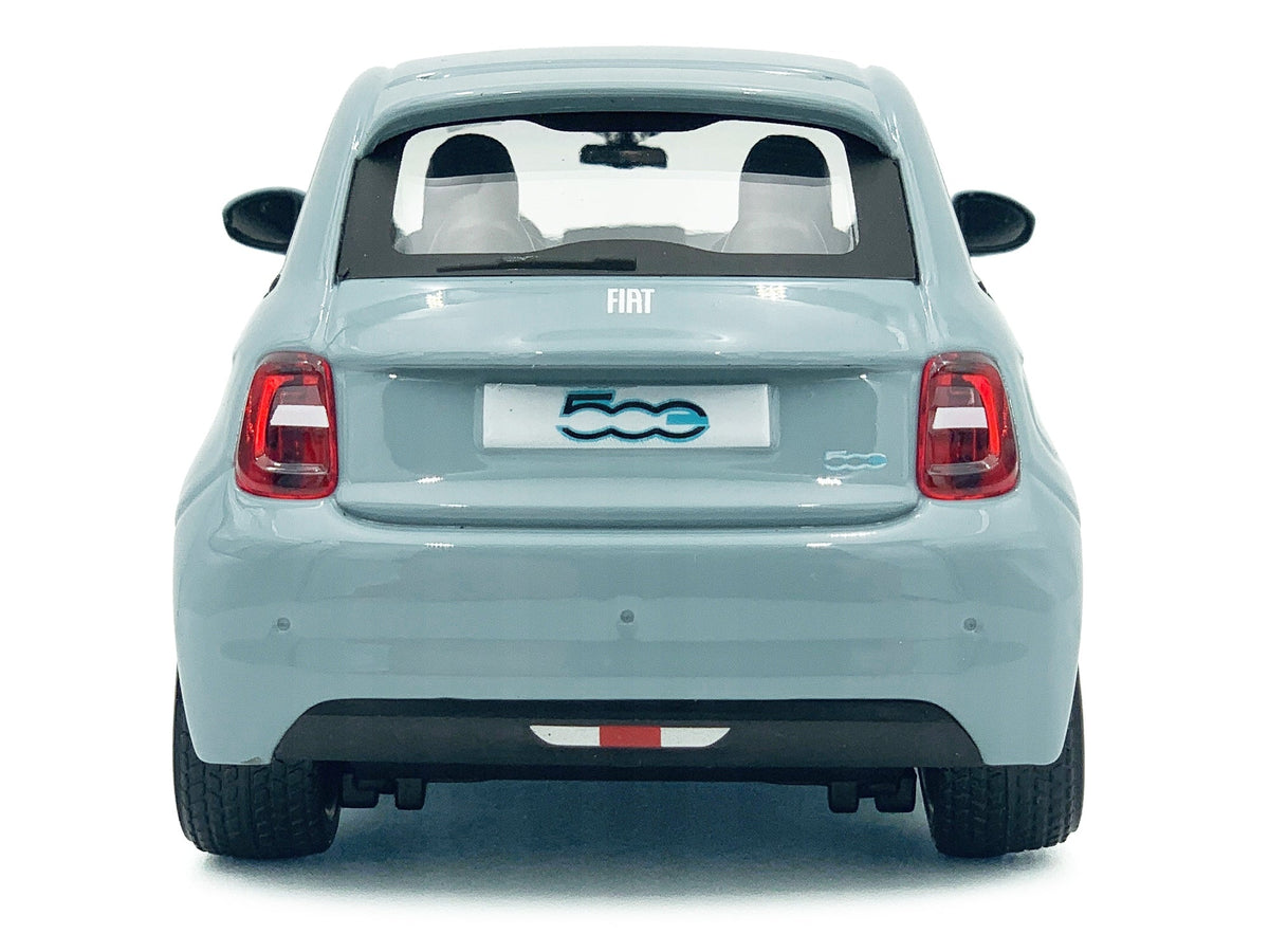 2023 Fiat 500e Light Blue 1/24 Diecast Model Car by Bburago