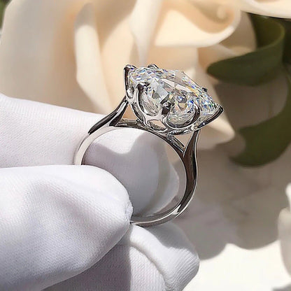 Square Zircon Ring For Women