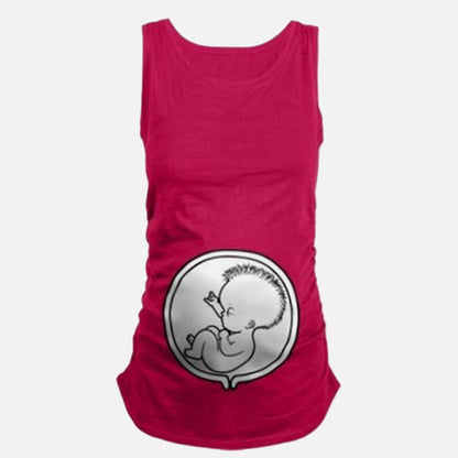 Baby Print Maternity vest