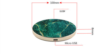 Aluminum wireless charger