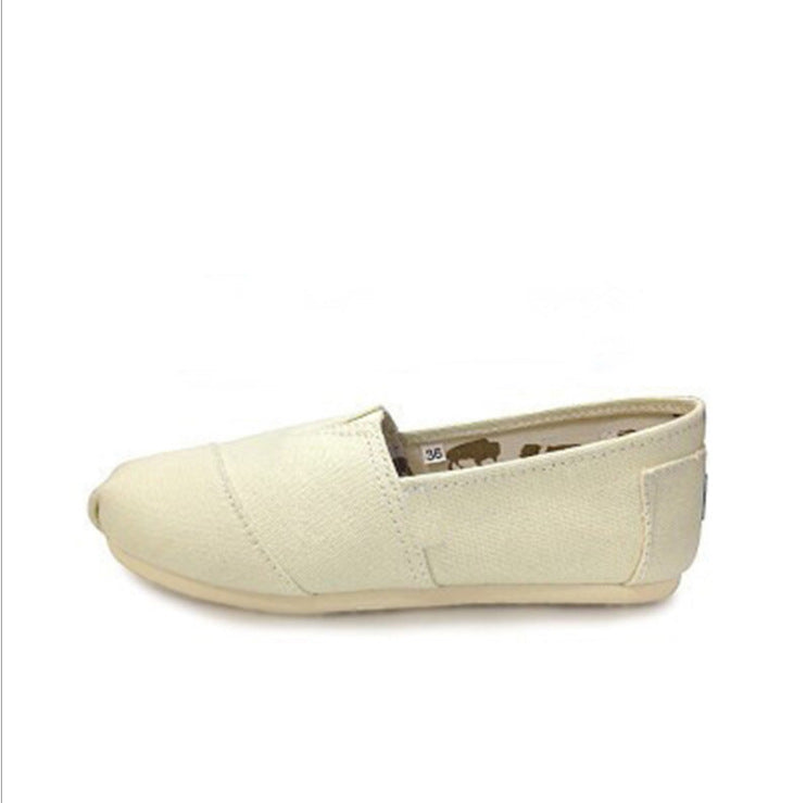 Foam Canvas Shoes Flat Casual Shoes
