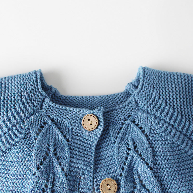 Baby knitted coat