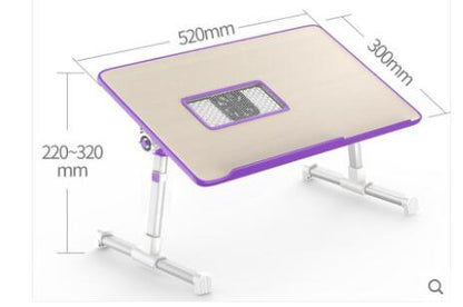 Adjustable Foldable Laptop Desk Stand for Bed and Standing