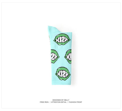 High Tube Men And Women Socks