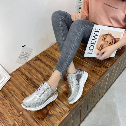 Women's rhinestone sneakers