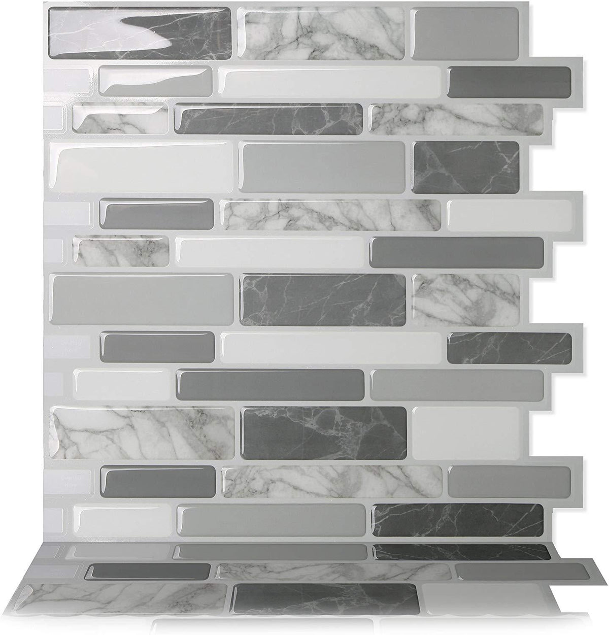 3D mosaic self-adhesive wall sticker