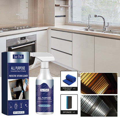Protective Kitchen Cleaner, Range Hood Kitchenware Heavy Oil Cleaning Strong Decontamination