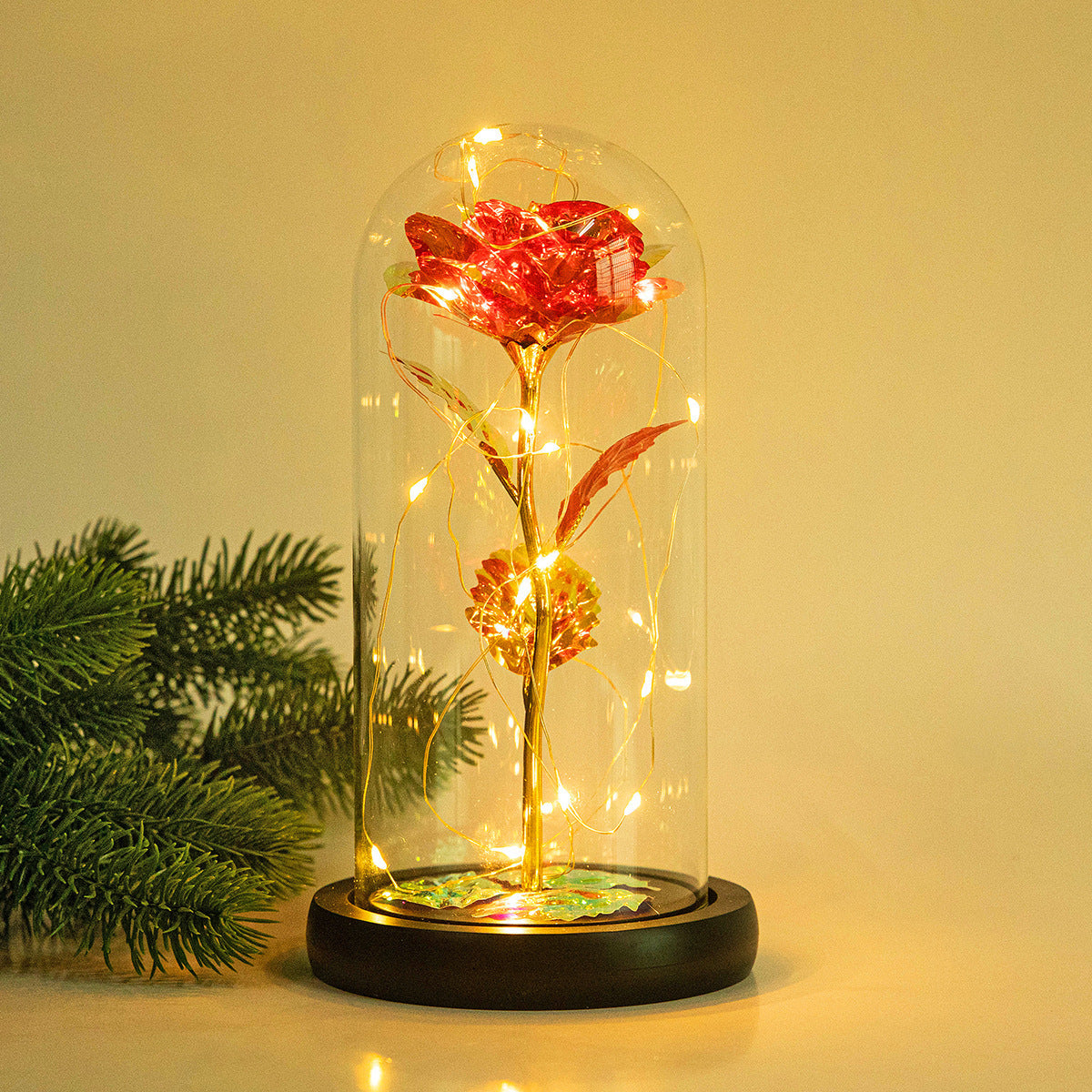 Enchanted Forever Rose LED Christmas Decor