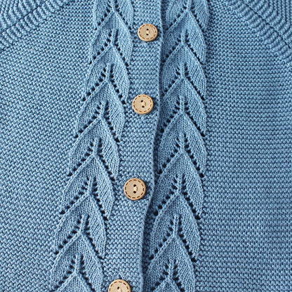 Baby knitted coat