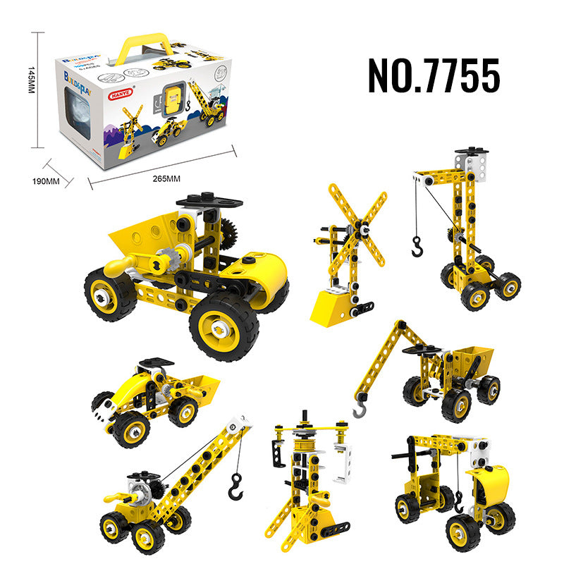 Kids Building Blocks STEM Toys for 4+ Boys Birthday Gifts Educational Autism Sensory Toy Building Set Creative Learning Games
