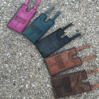 Western Boot Coin Purse Wallet