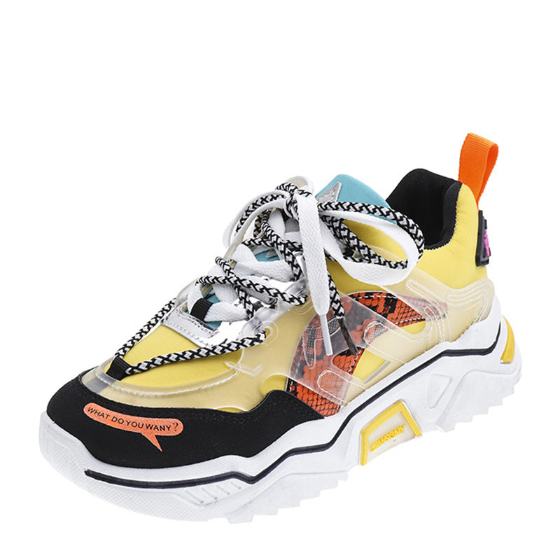 Wild platform sneakers