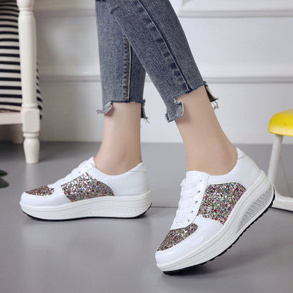 New sequin sneakers