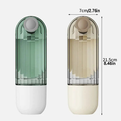 Portable Dog Water Bottle Dispenser 2 in 1 Leakproof Cat Walking Water Cup Multi-functional Drinking Bowl Pet Feeder