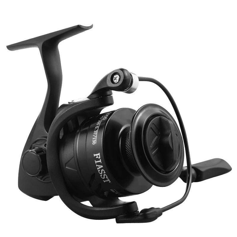 Long Cast High Speed All Metal Black Warrior Micro Baitcasting Reel