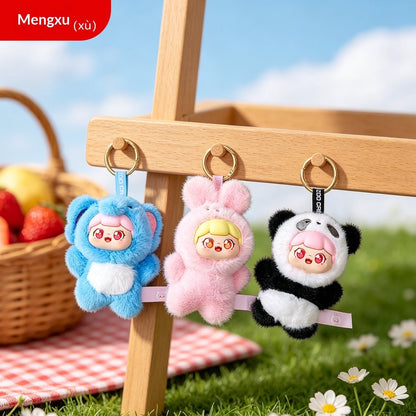 Plush Sweet Cub Animal Series Keychain