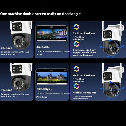 Outdoor Home Remote Dual Screen Wireless Monitor