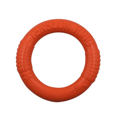 EVA Pet Tug Ring Wholesale Dog Flying Disc Foam Chew-Resistant Training Toy Outdoor Frisbee Toy for Dogs