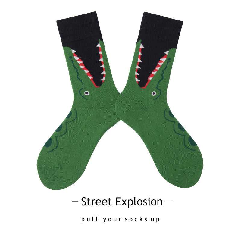 Socks Tube Socks Cartoon Athletic Socks