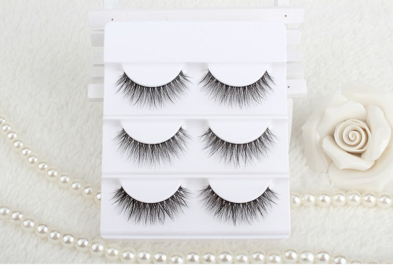 3D stereo handmade false eyelashes