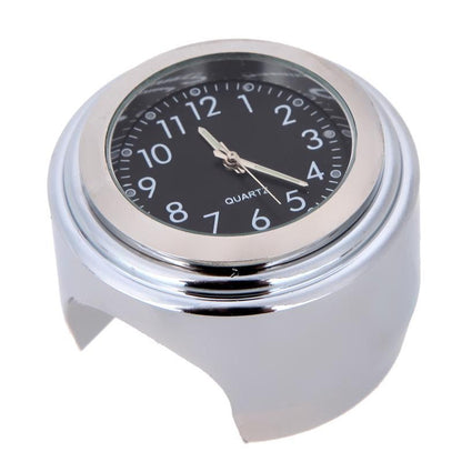 Universal 7/8 Motorcycle Handlebar Mount Quartz Clock