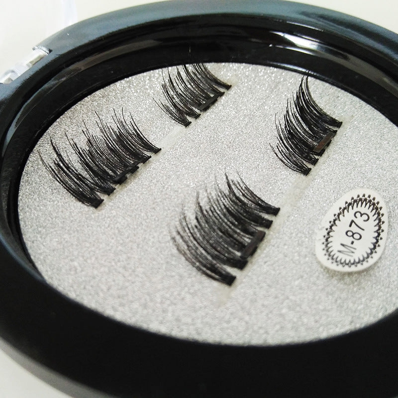 Single magnet realistic eyelashes