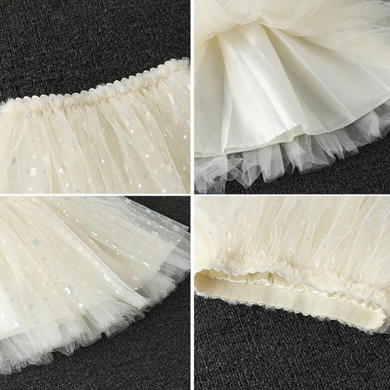 Children's sequined tutu skirt