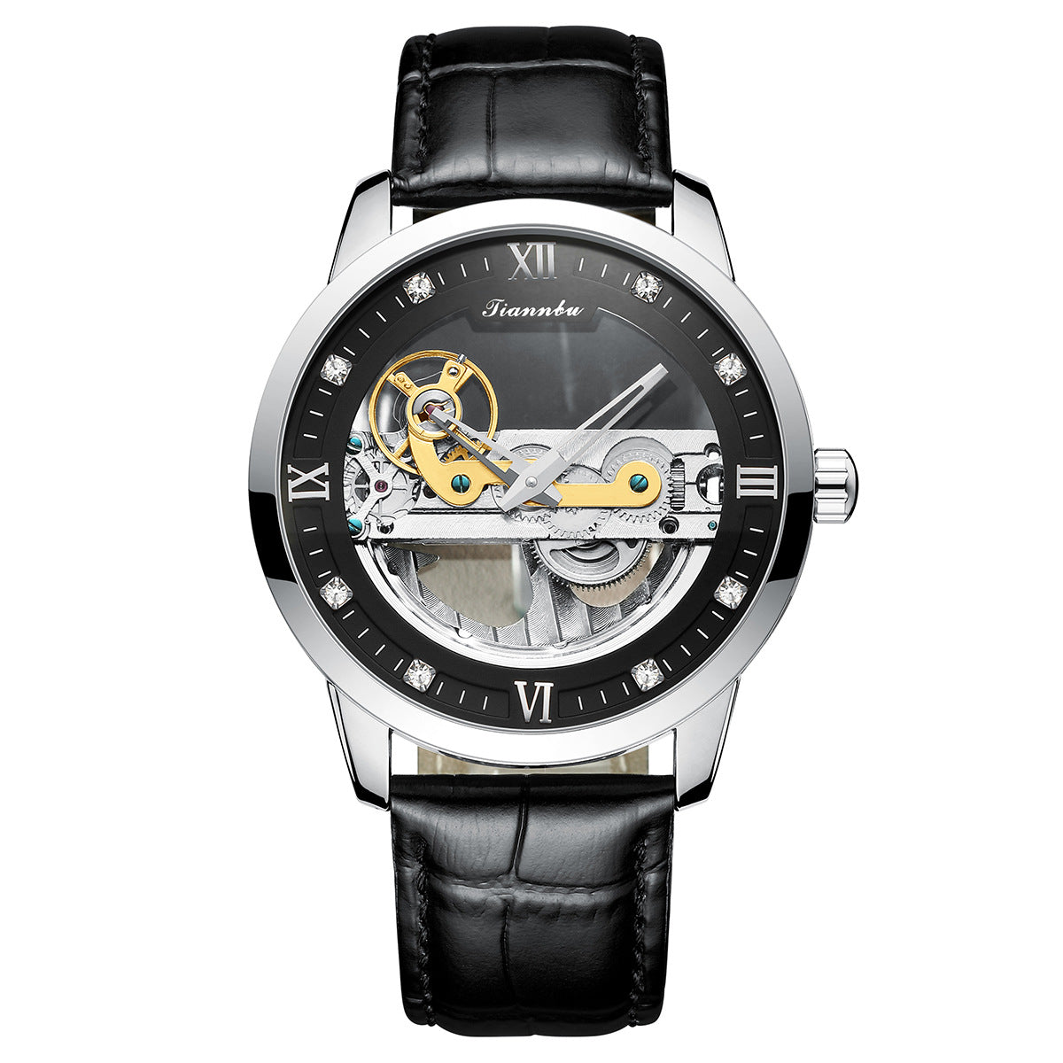 Men's Automatic Hollow Mechanical Watch