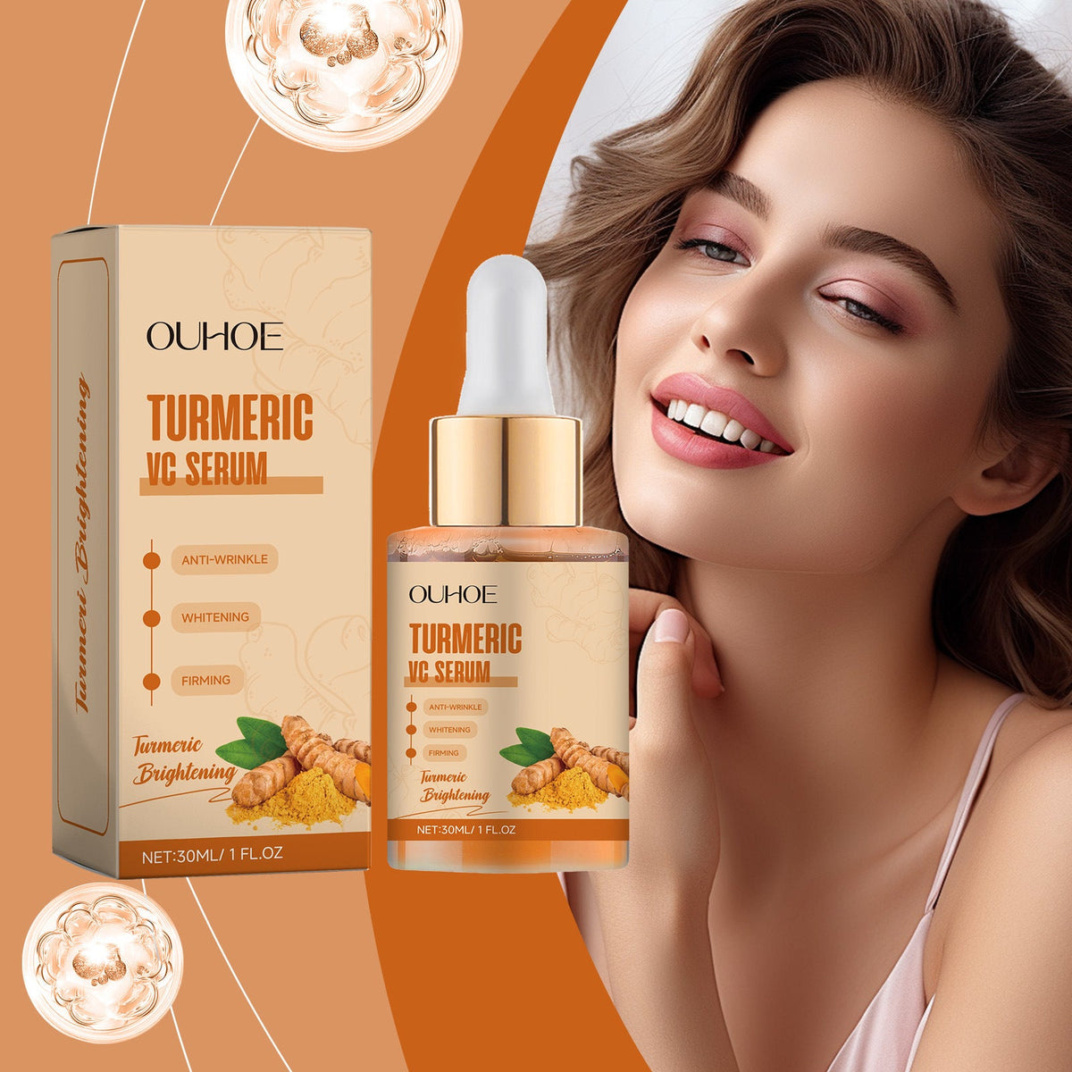 Turmeric Facial Hydrating Care Wet Moisturizing