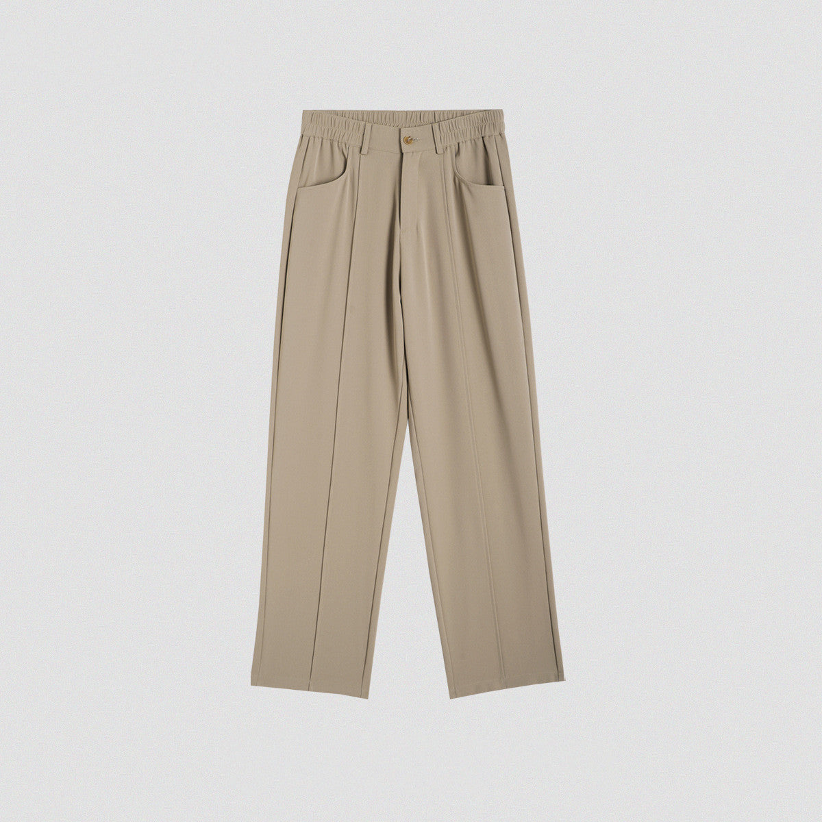 Trendy Solid Color Casual Pants Men