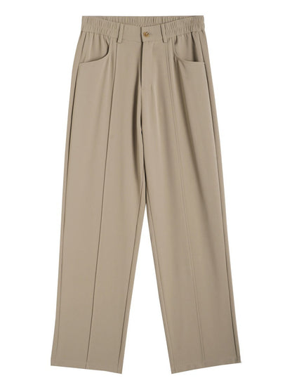 Trendy Solid Color Casual Pants Men