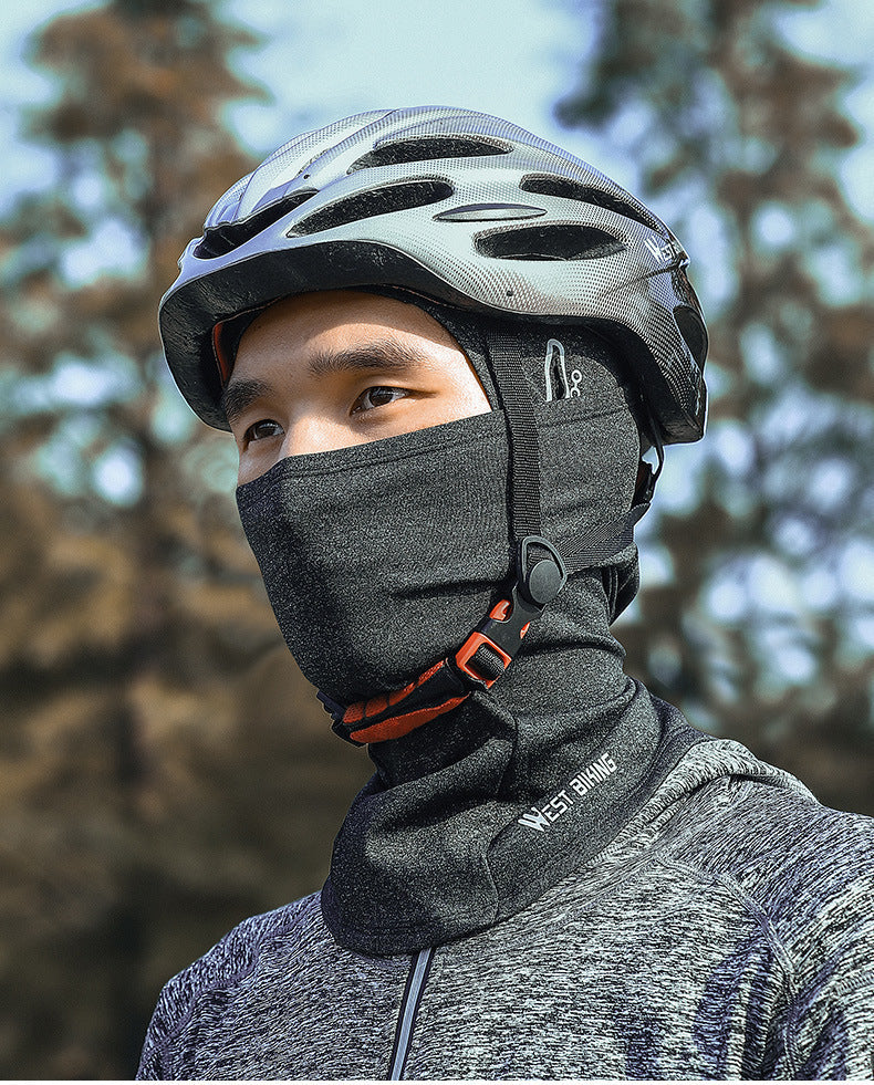 Thermal Fleece Cycling Mask with Eyehole