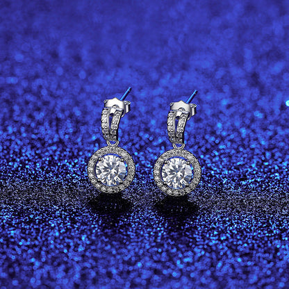 PAG & MAG Moissanite S925 Silver Stud Earrings