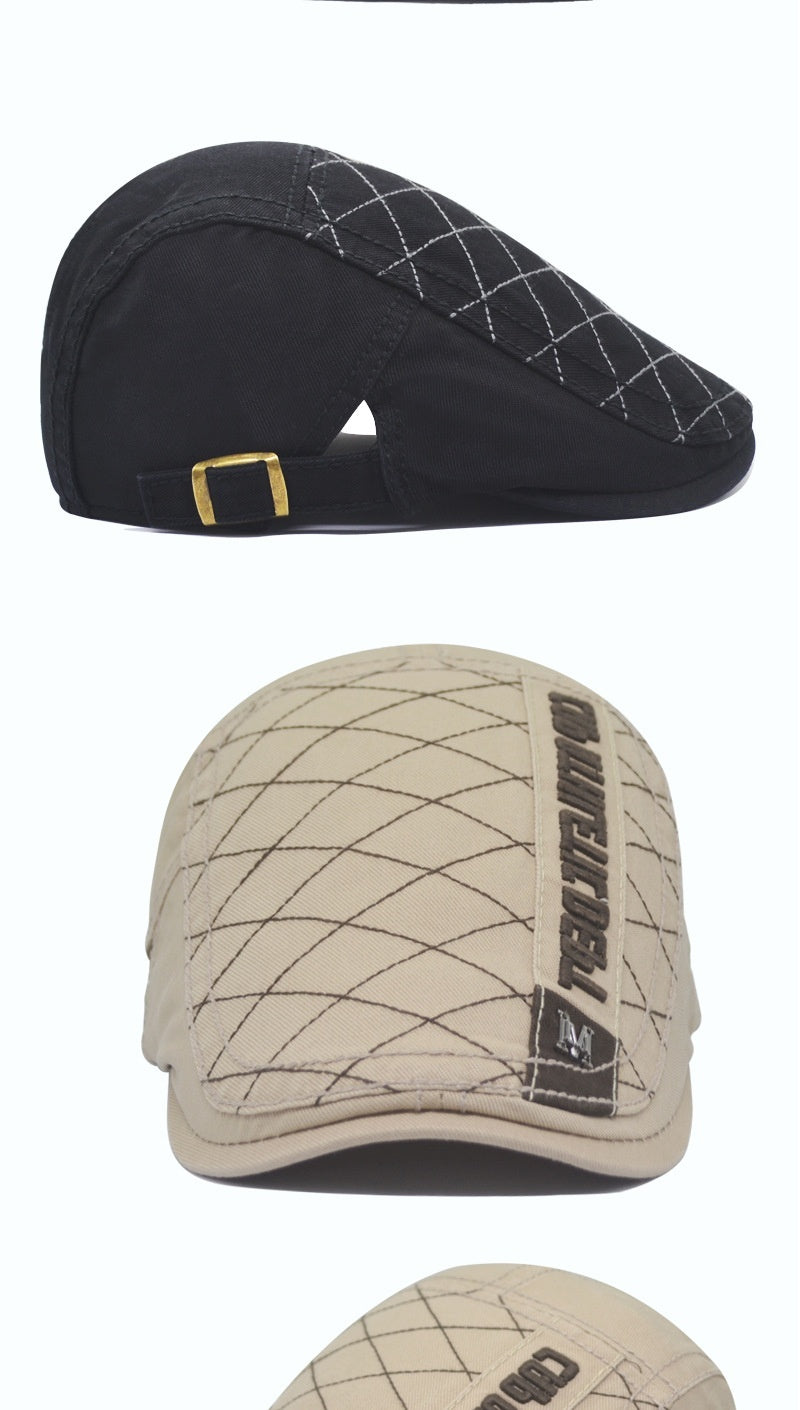 Men's Autumn Winter Sun Protection Peaked Cap