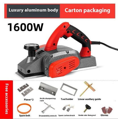 Household Desktop Electric Push Planer Planer Carpenter Small Wood Planer Tool