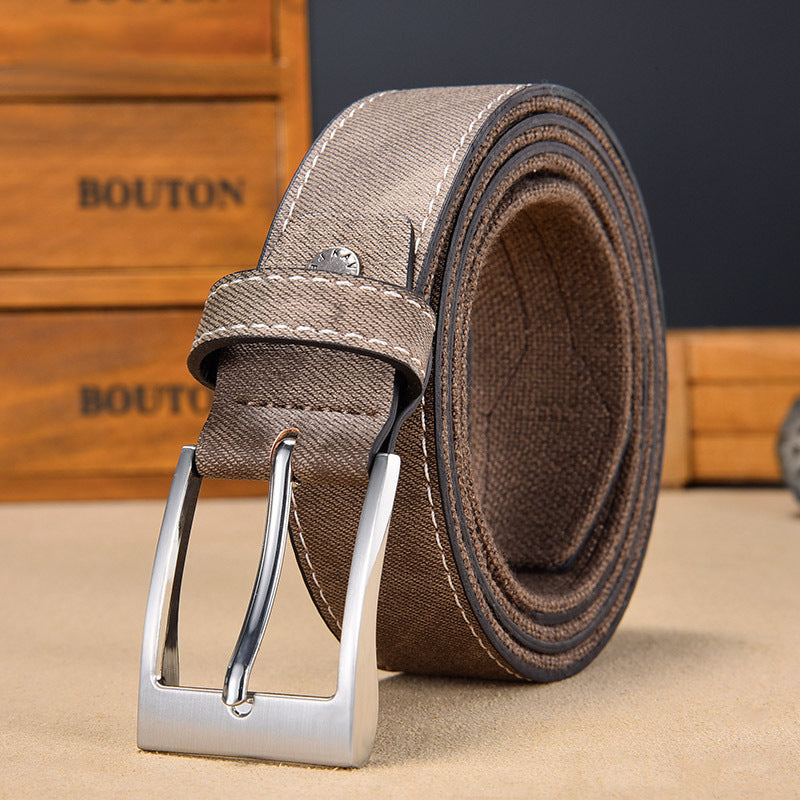 Men's Casual All-matching Canvas Belt