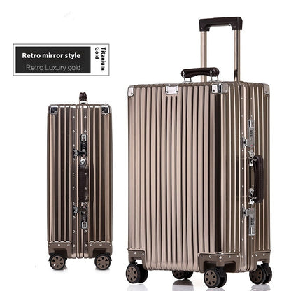Password Aluminum Frame 20-inch Aluminum Magnesium Luggage